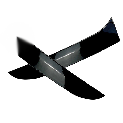 Golf 6 MK6 Variant Wagon Rear Window Side Canard Spoiler Trim (2010-2014)