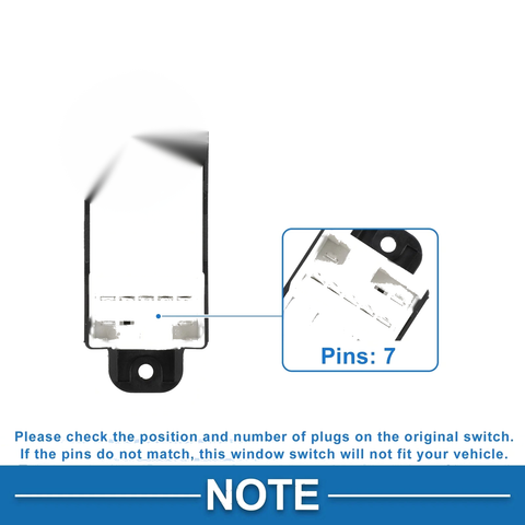 Kia Sorento Rear Power Window Switch (2009-2014)