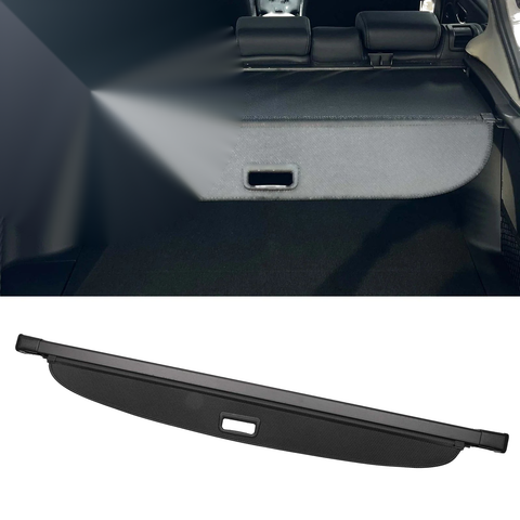Kia Sorento (2016-2023) - Carbon Fiber Black Retractable Cargo Cover