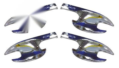 Mazda CX-5 4 x Chrome Door Handle Bowls (2013-2015)