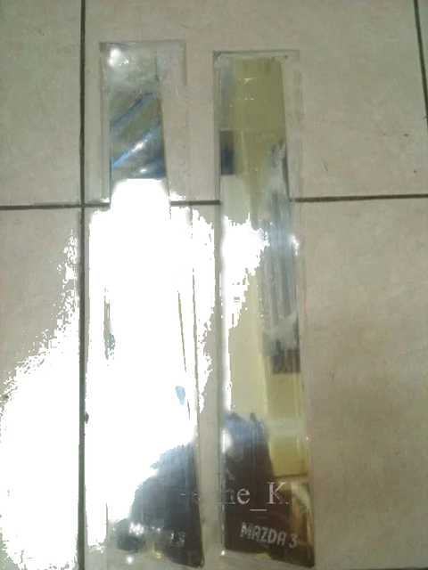 Mazda3 Mazda 3 Sedan Stainless Steel Door Pillars (2003-2008)