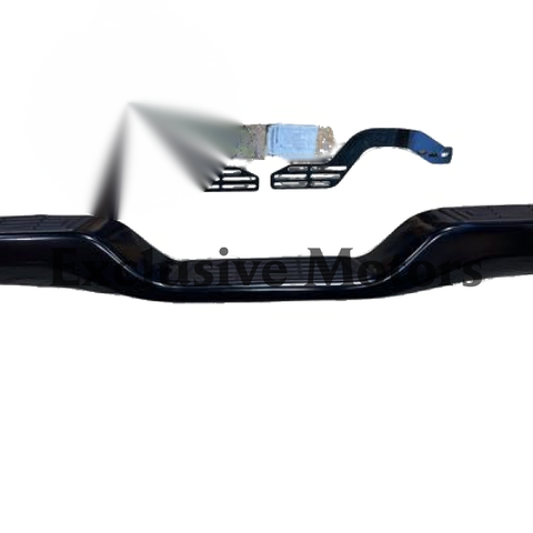Toyota Hilux Black Rear Bumper (1998-2015)