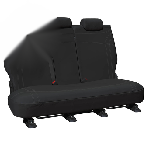 Ford Ranger PX Rear Black Neoprene Car Seat Cover (2016-2021)