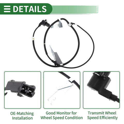 Suzuki Swift (2005-2010) Rear Left ABS Wheel Speed Sensor