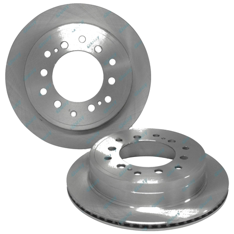 Toyota Landcruiser Prado VZJ120 VZJ121 VZJ125 2002-2005 2 Rear Brake Rotors