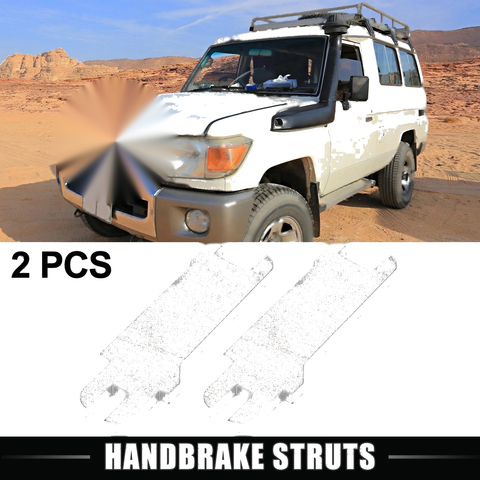 Toyota Landcruiser 75-80 Series 2 x Extended Handbrake Struts