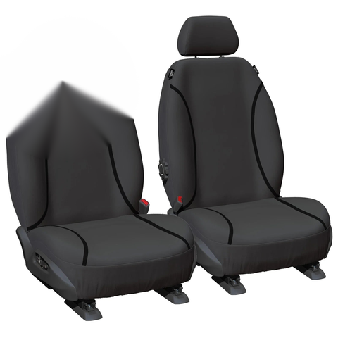 Mitsubishi Triton MQ MR Front Canvas Car Seat Covers (2015-2020)