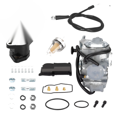 Yamaha YFM350X Warrior Carb Kit Throttle Cable Intake Manifold (2001–2004)