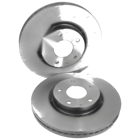 Mazda 6 GJ GL Front Disc Brake Rotors + Pads Kit (2012 - 2019)