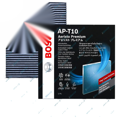 Toyota Hilux GUN126 GUN136 Aeristo Premium Cabin Air Filter (2015-2020)