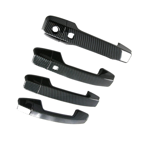 Mitsubishi Triton L200 Carbon Fiber Side Door Handle Covers (2023-2025)