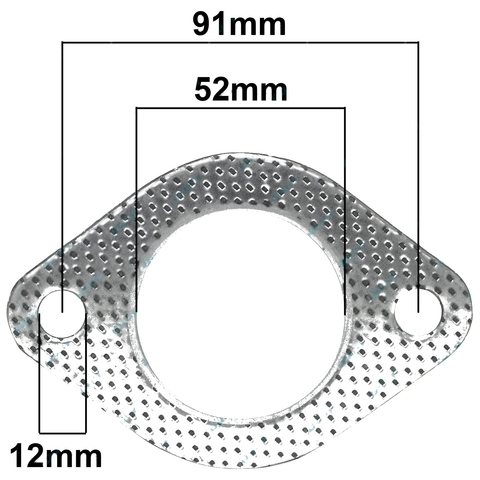 Nissan Skyline R31 6cyl RB30E 3.0L SOHC 1986~1990 Exhaust Pipe Flange Gasket