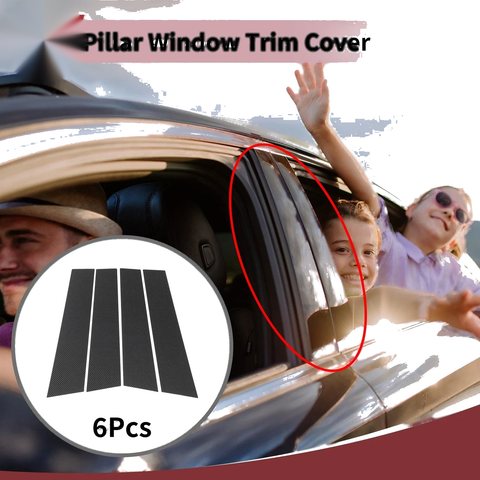 Mazda 2 Hatchback 6Pcs Door Window Trim (2007-2013)