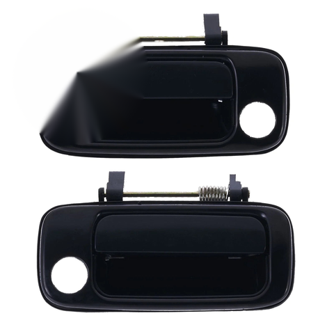 Toyota Landcruiser J80 2 x Front LH/RH Outer Door Handle Black (1990–1998)