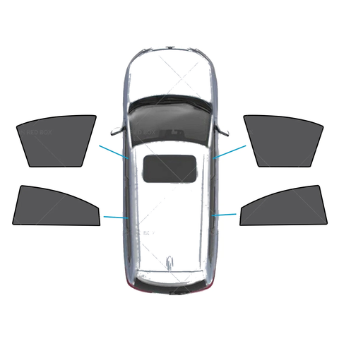 Mazda 6 Liftback GH (2007-2012) UV Protection Car Window Shades