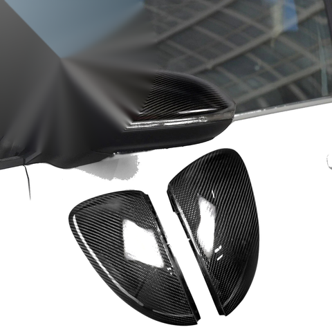 Volkswagen Golf MK7 MK7.5 Carbon Fiber Mirror Caps (2013-2020)