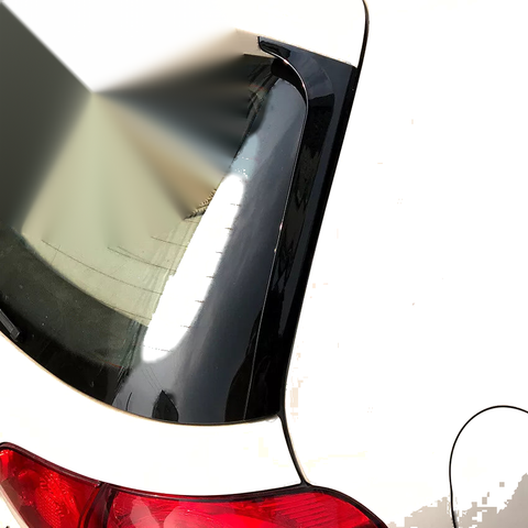 VW Golf 6 MK6 Rear Window Spoiler Canard Splitter (2008-2013)