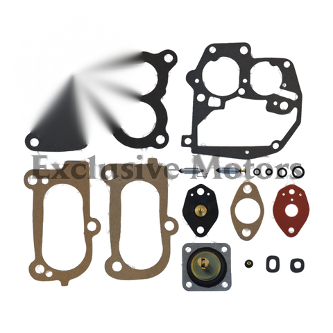 Pierburg Style 2E2 / 2E3 Carburettor Rebuild Kit (1975-1992)