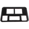 Subaru Forester Carbon Fiber Headlight Button Frame Cover Trim (2013-2018)
