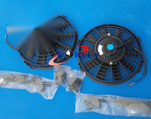 Ford Econovan / Mazda E2000 Aluminum Radiator & Fans (1984-1997)