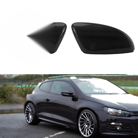 VW Beetle CC Eos Passat Jetta Scirocco 98-23 Rear View Mirror Caps