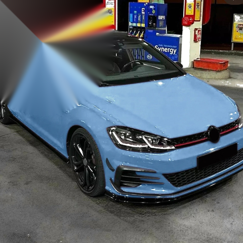 Volkswagen Golf 7.5 GTI Front Bumper Side Air Vent Trims (2017-2020)
