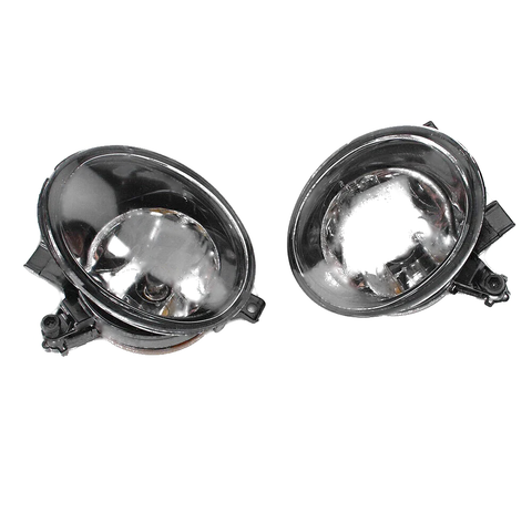 VW Golf Jetta MK6 Tiguan 2 x Convex Front Bumper Fog Lights (2010-2014)