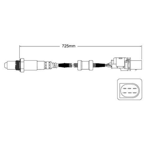 Suzuki Alto GF K10BN Oxygen O2 Sensor (2009-2014)