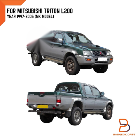 Mitsubishi Triton MK L200 Ute Rear Tub Reflector Pair LH RH (1996-2006)