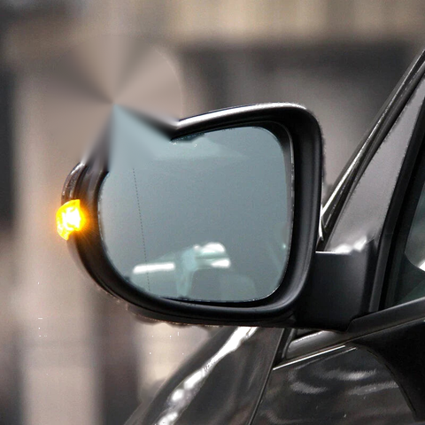 Golf GTI Jetta MK5 Passat B6 EOS Left Wing Mirror Glass Heat w/Holder (2006-2010)