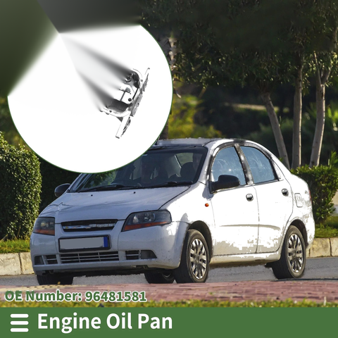 Chevrolet Aveo Oil Pan Aluminum (2004 - 2008)