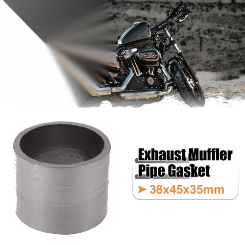 Motorcycle 38mm ID 45mm OD / Exhaust / Gasket Graphite Seal Ring /