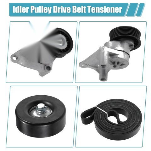 Chevrolet Express Drive Belt Tensioner Pulley Assembly Replacement