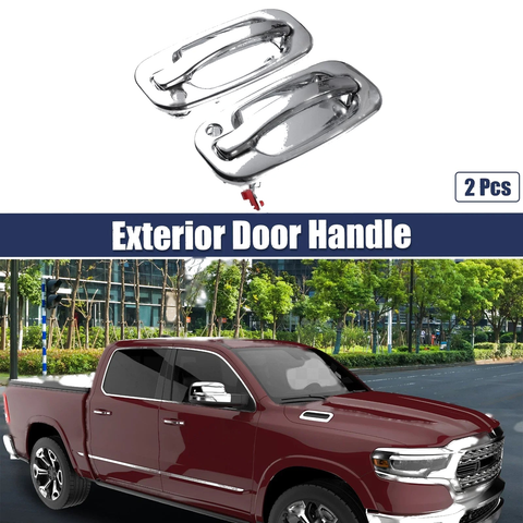 Chevrolet Silver Tone Front Left & Right Exterior Door Handle