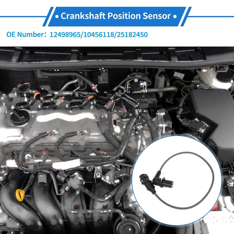 CHEVROLET Kalos 1 x Crankshaft Position Sensor (2005-2008)