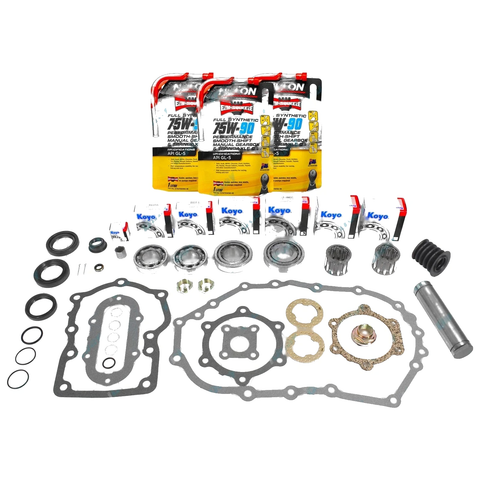 Toyota Landcruiser FJ73 FJ75 Transfer Case Bearing & Seal Rebuild Kit + Oil