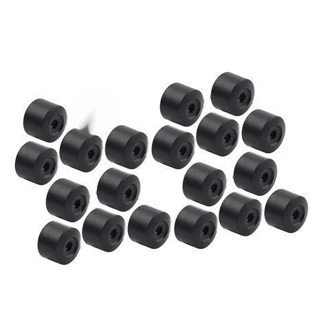 Volkswagen Golf, Passat, Beetle 20 x 17mm Wheel Lug Nut Bolt Covers