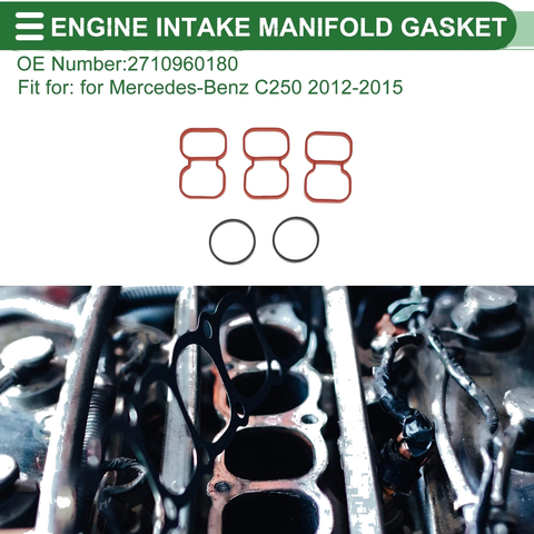 Mercedes-Benz C250 Engine Intake Manifold Gasket (2012-2015)