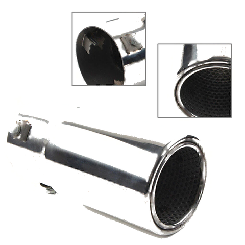 Toyota Prado Stainless Steel Rear Exhaust Pipe Tail Muffler Tip (2008-2021)