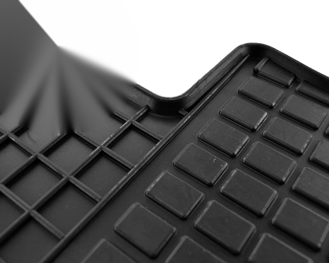 Volkswagen Passat B6 Rubber Black Floor Mats (2005-2010)