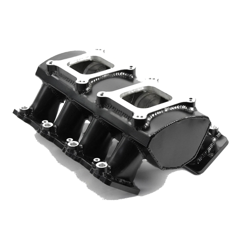 Chevy LS3 Fabricated EFI Twin Throttle Body Intake Manifold (2008-2015)