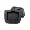 Black rubber clutch brake pedal pad with raised edges for nissan datsun bluebird 510 1600 sss x2