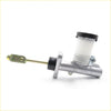Silver metal clutch master cylinder with black cap translucent reservoir and assab brand for nissan datsun d21 navara