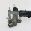 Gray metallic clutch slave cylinder with black rubber boot and threaded bolt for mazda b-series bravo b1600 b2000 b2200