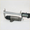 Gray metallic clutch slave cylinder with black rubber boot and threaded bolt for Nissan Navara D21 models