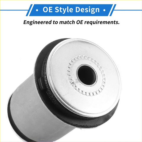 Silver and black control arm suspension bushing with oe style design for Toyota Fortuner hilux 2015-2023