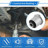 Silver metallic control arm suspension bushing with black rubber inner seal for toyota mark 2 gx100 1996-2001