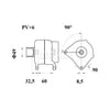 Mahle Alternator 12V 150A MG1072