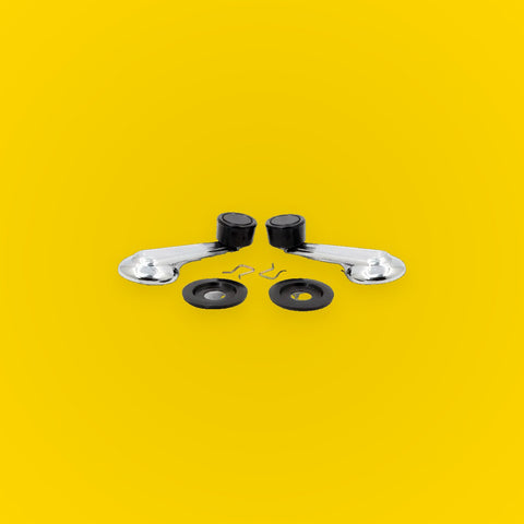 Crank Door Handle Set for Nissan Datsun Ute 720 Ute 1980-1989