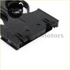Black plastic cup holder for Toyota Hilux VZN167 LN167 KZN165 4Runner with integrated mounting brackets and ventilation slots